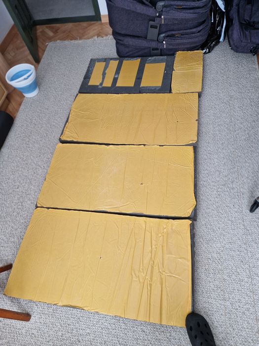 Placa fonoabsorbanta Cofrag RF 28, izolare fonica, spuma poliuretanica