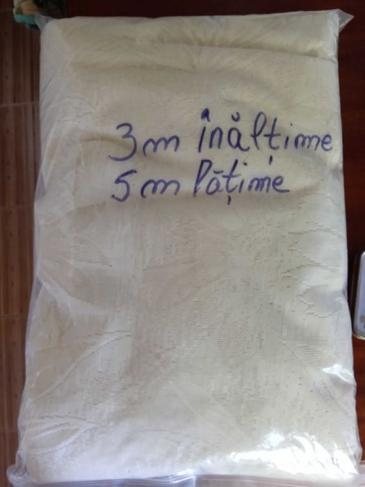 Perdea (material de perdea) 3m/5m nou floarea soarelui/galben pal