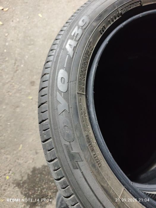 Продам бу шины 235/55/19 летние