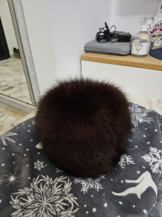 Căciulă Blană Vulpe naturală!nouă