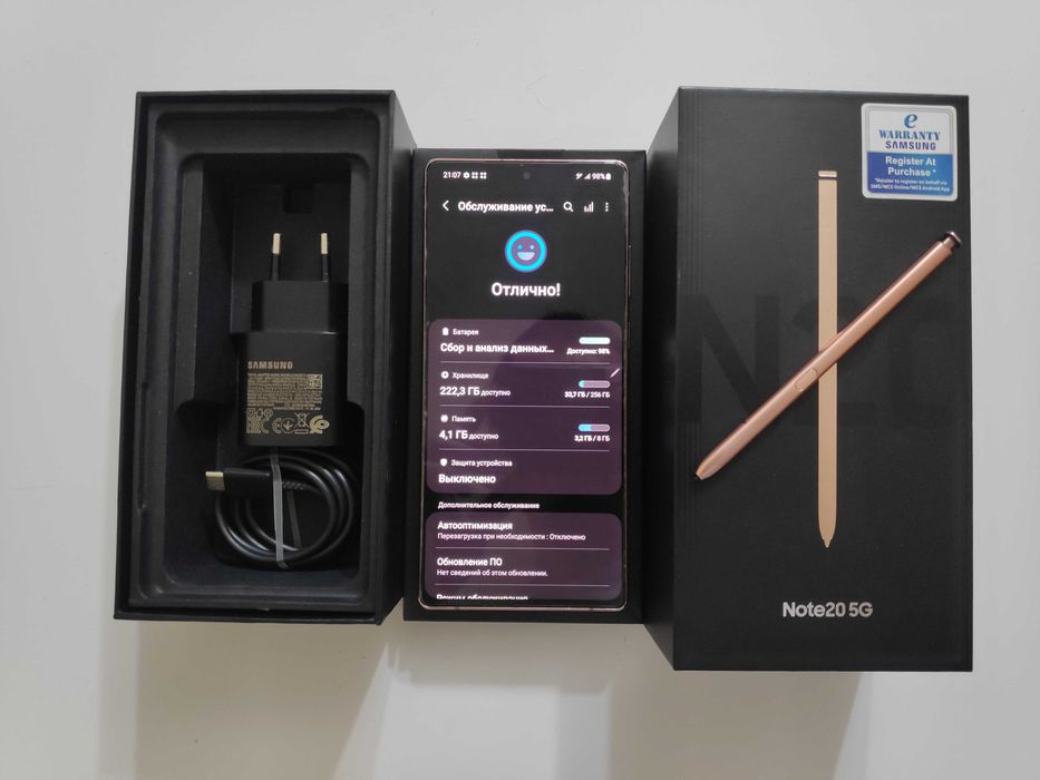 Samsung Note 20 5G (256gb) Самсунг Ноут 20