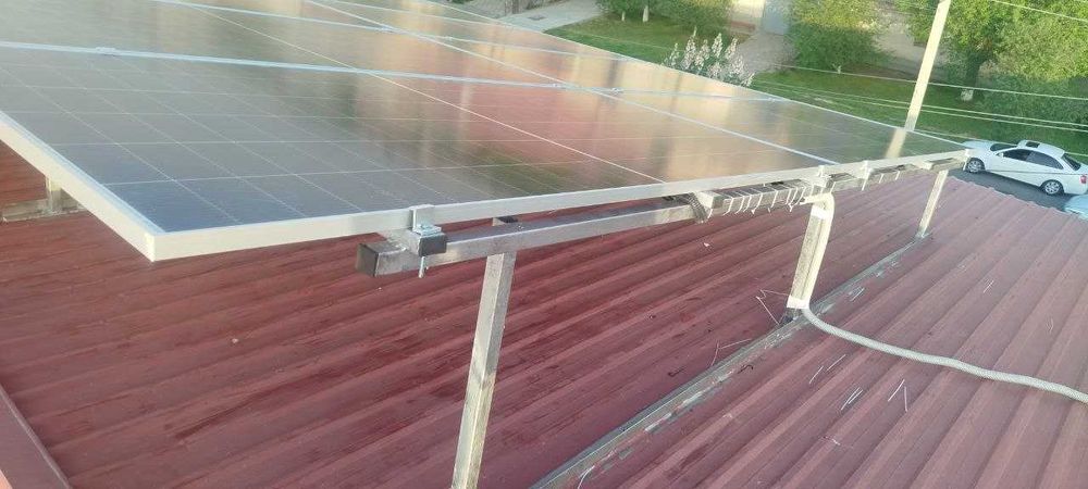 Quyosh panel podkluch ustanovka - установка солнечных панелей