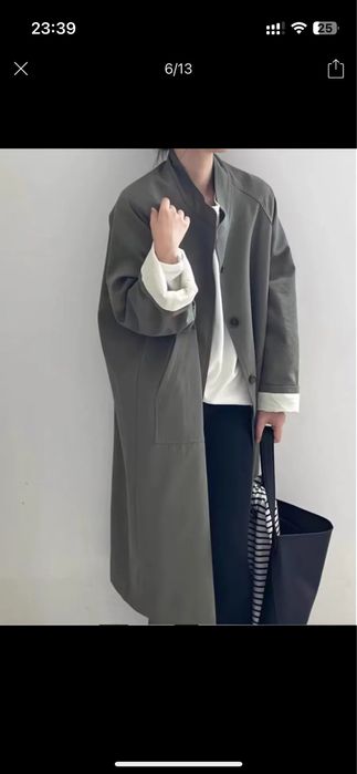 Плащ, тренч новый оверсайз