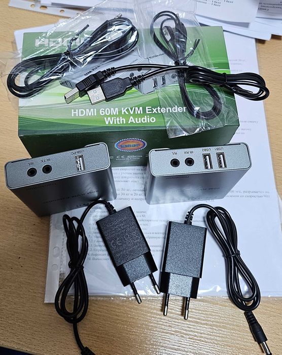 Удлинитель HDMI по витой паре