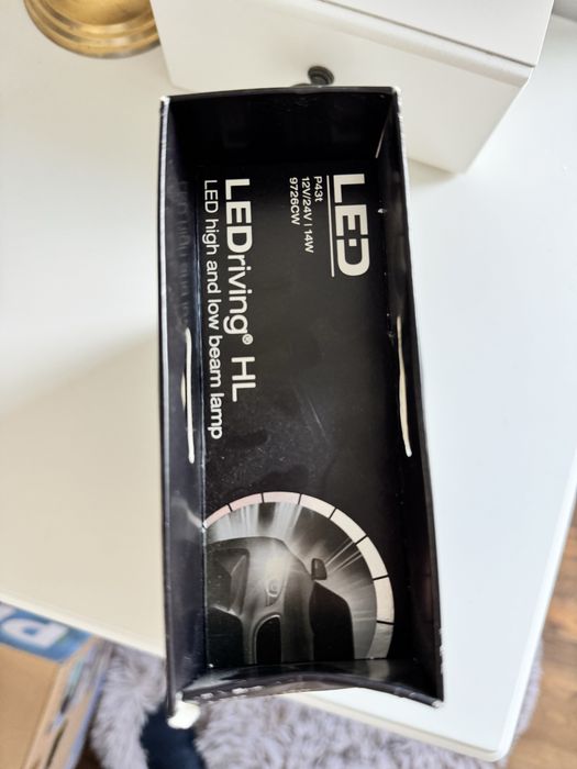 Set 2 Buc Led Osram H4 12V / 24V 14W P43T LEDriving HL Alb 6000K 9726CW