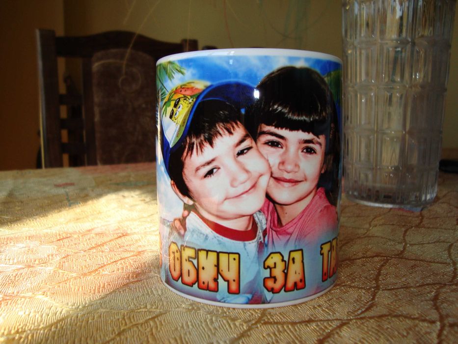 Сублимация.Чаши с щампи