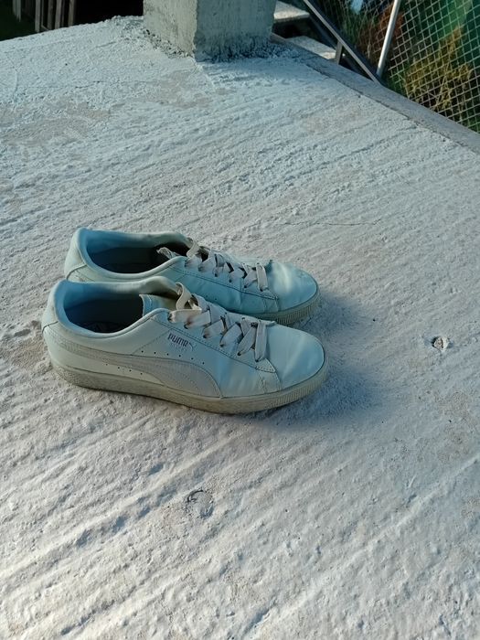 Дамски кожени маратонки