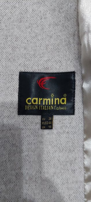 Palton cașmir cu blaniță naturală 38-40