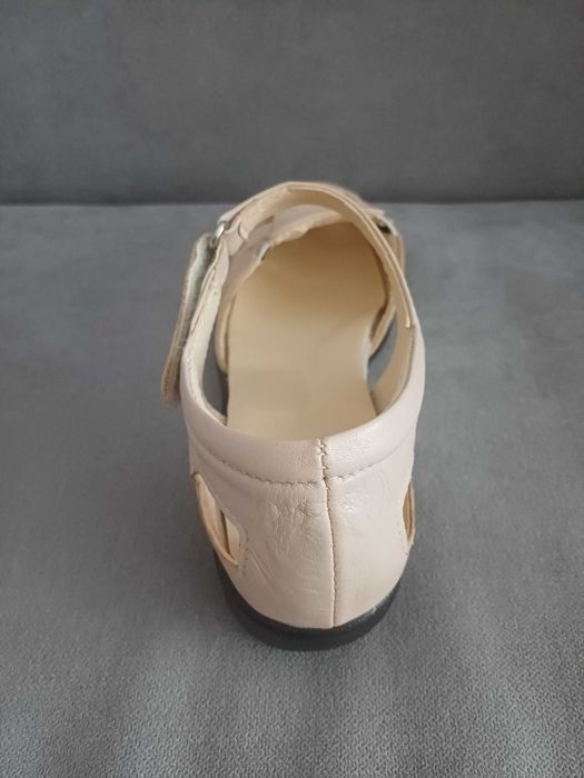 Дамски сандали, №36, цвят бежов