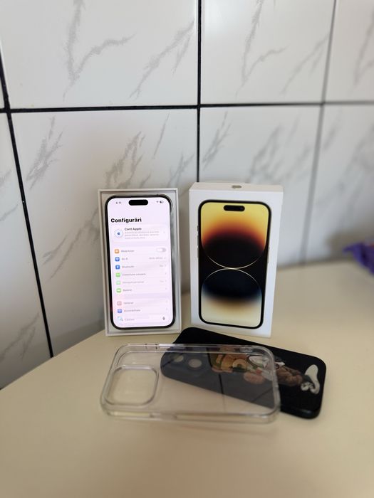 iPhone 14 Pro Ca Nou Gold Auriu 5G 128GB