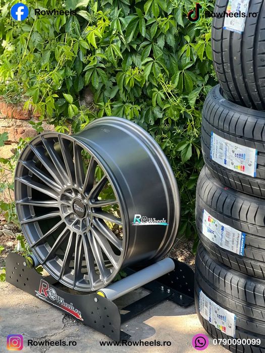Jante Roti Mercedes 20 R20 Model spitat R20 W222 W221 W212 W204 W205 CLS W212 W222 W213 GLE GLC W223 W214 cu anvelope vara sau iarna 245/275 sau alte dimensiuni recomandate de producator