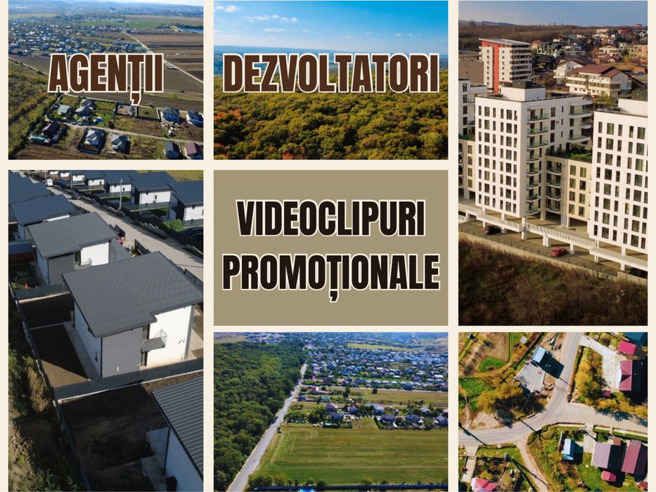 Pachet complet foto-video: dronă, 360°, imobiliare & evenimente