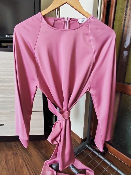 Рокля туника широк ръкав