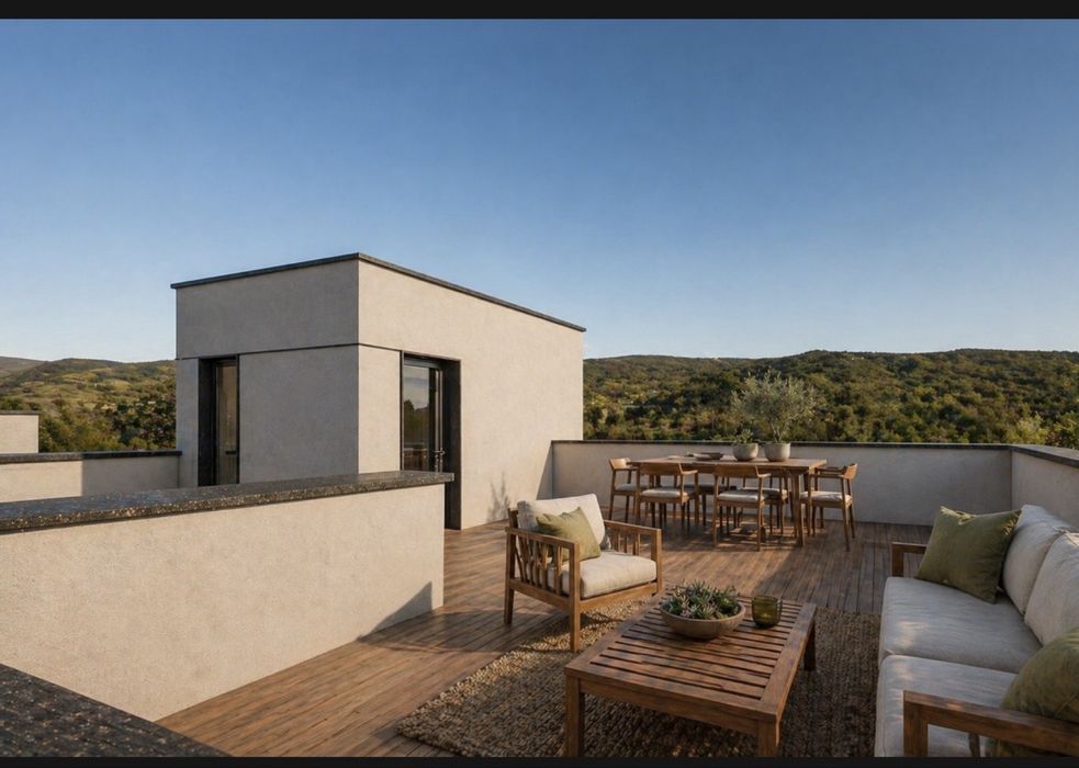 Casa individuala premium cu terasa rooftop  panoramica
