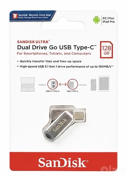 Sandisk Ultra Dual Drive Go USB Type-C /16/32/64/128 Gb /Доставка 24/7