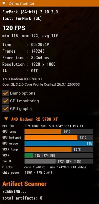 Gigabyte RX 5700 XT 8Gb