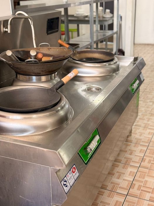 Профессиональная вок-плита