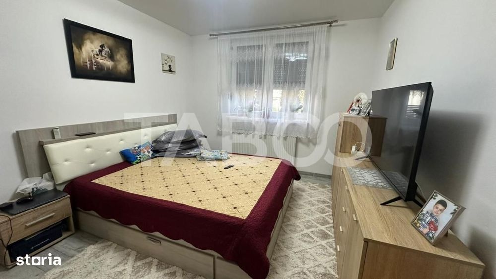 Apartament 3 camere de vanzare mobilat utilat Selimbar Sibiu