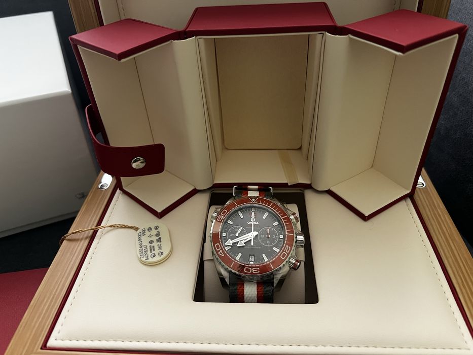 !!!НОВ!!! Omega Planet Ocean Chronograph Titanium dial {TI}  45.5mm