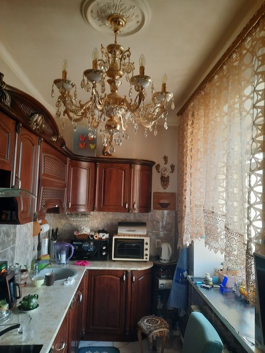 Люстра хрустальная 8 рожковая с ониксом италия