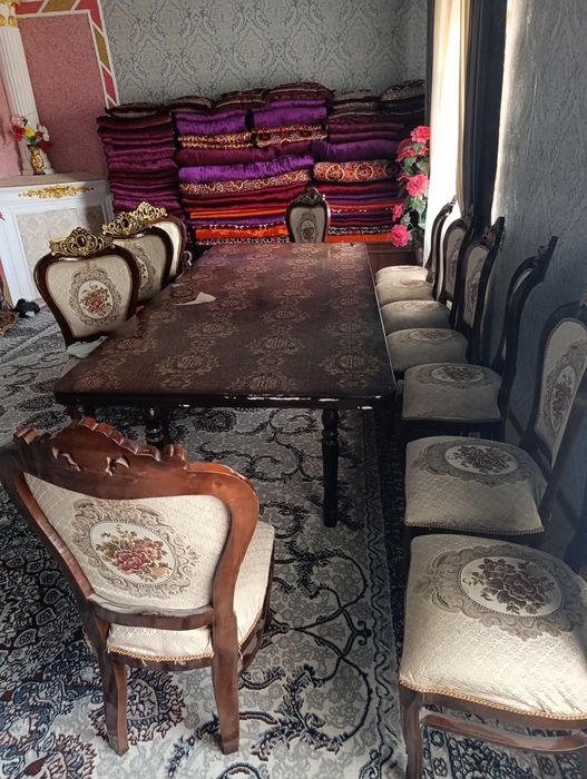 Stol stul 12 kishilik