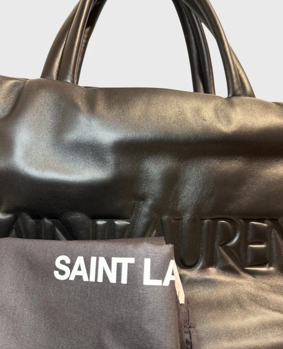 YSL leather tote