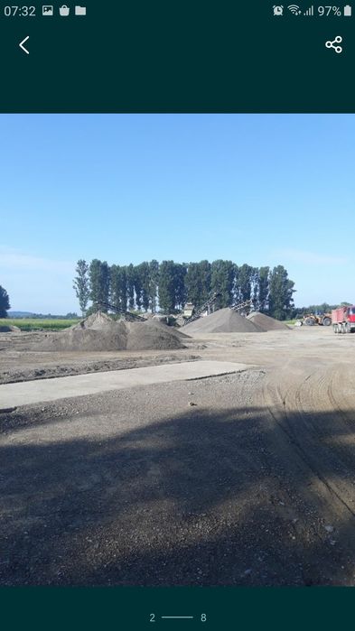 Nisip balastru produse de balastiera