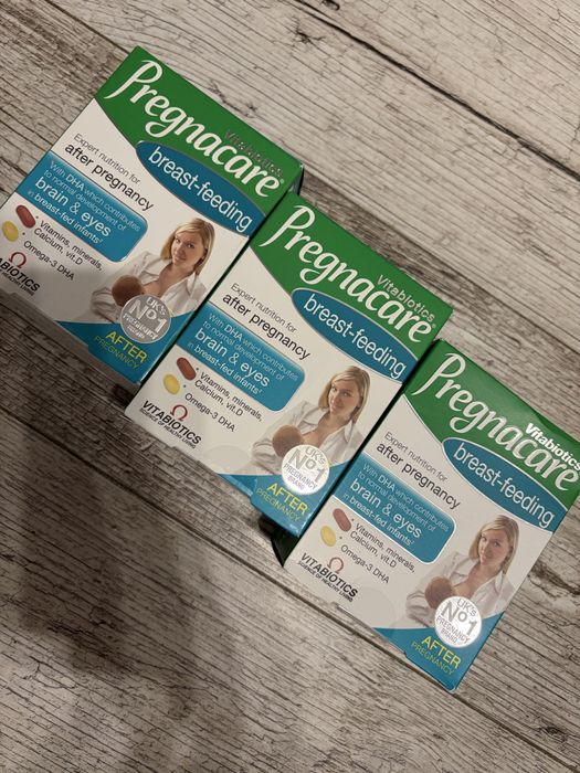 3 кутии Pregnacare витамини