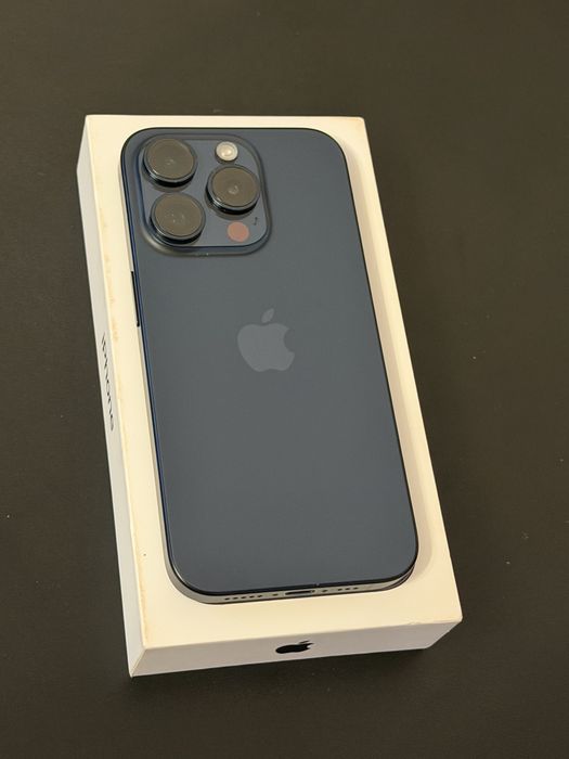 Iphone 15 Pro Blue Titanium 128 Gb