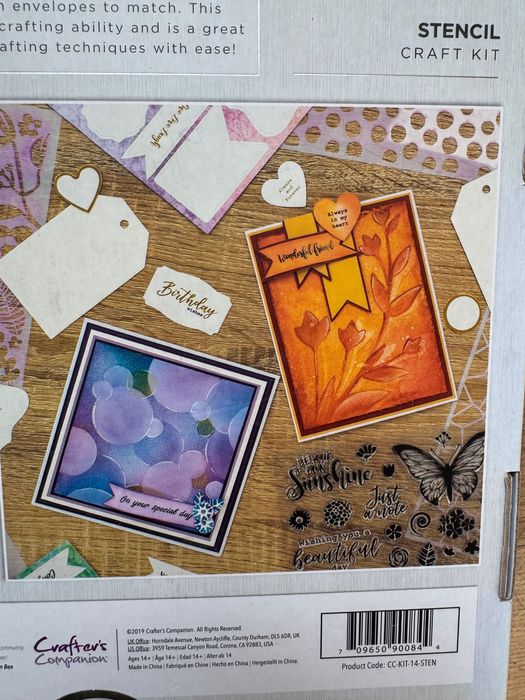 Stencils craft kit Crafter’s Companion