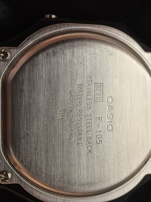 Оригинальные часы Casio F-105