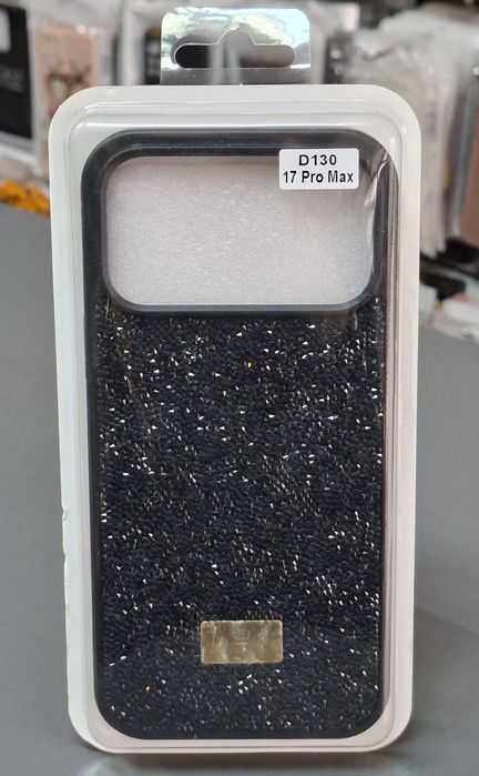 Кейс Swarovski за IPhone 17 Pro Max блестящ гръб за страхотна защита