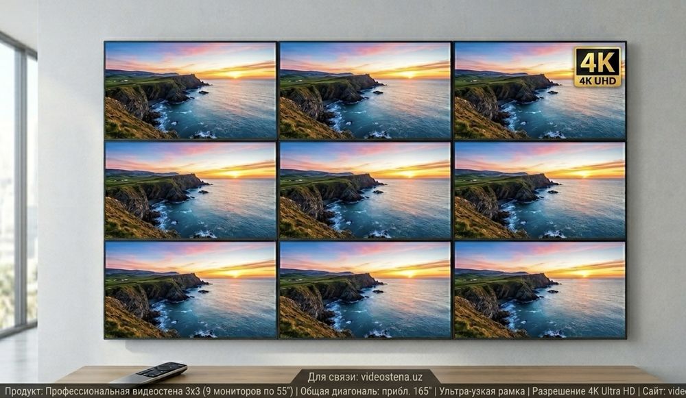Видеостена (LCD MONITOR) 55-inch