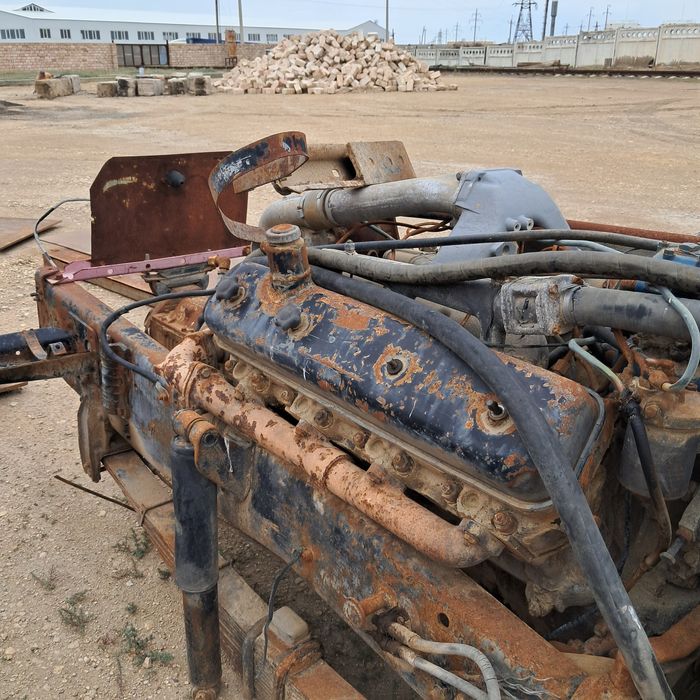 Двигатель Маз 238 с кпп