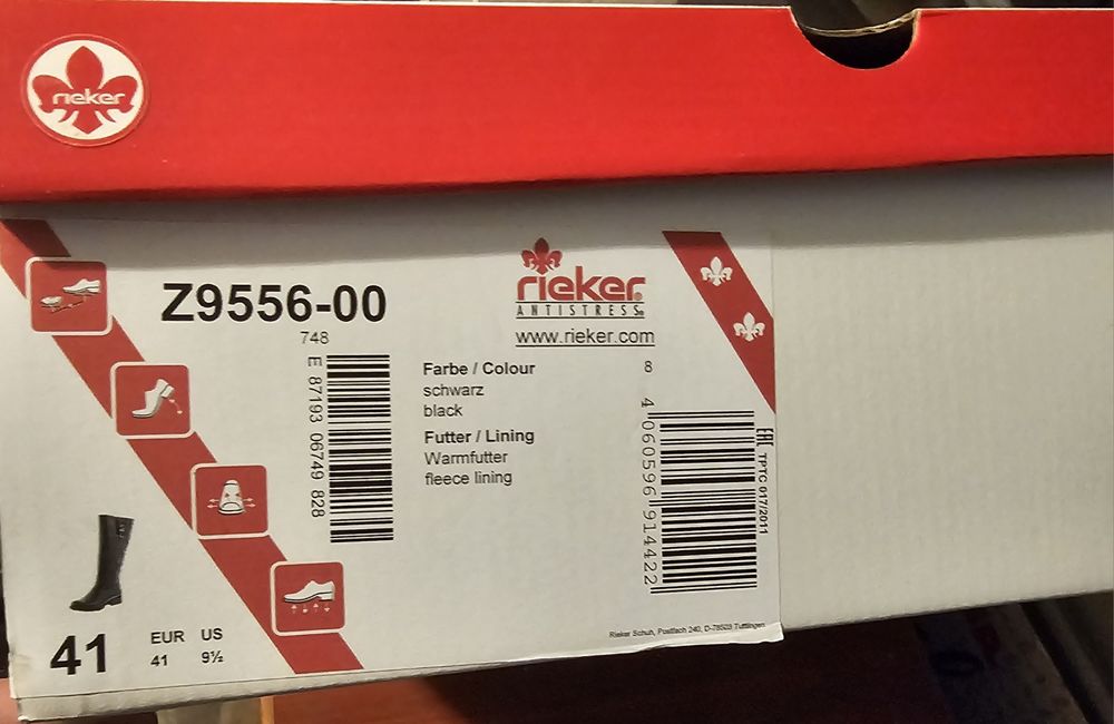 Дамски ботуши Rieker