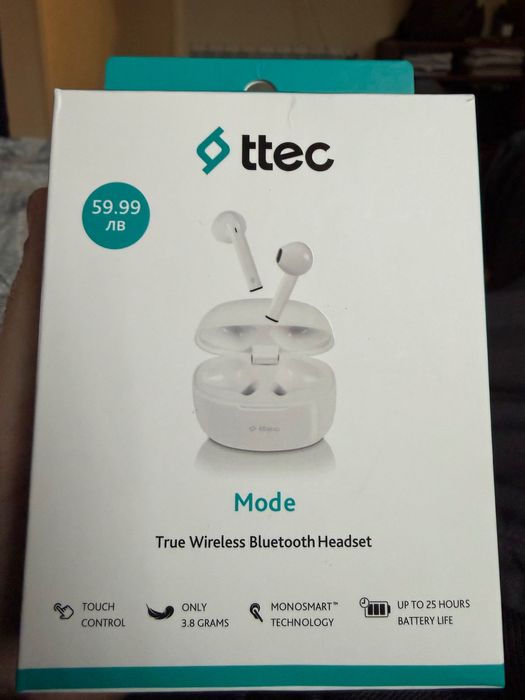 безжично слушалки TTEC