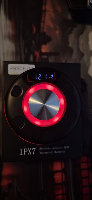 Boxa portabila (bluetooth), Xuevcn Q90, NOUA, RGB, Waterproof