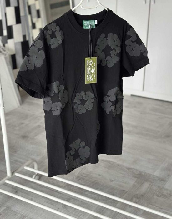 Tricou Denim Tears off white Amiri essentials