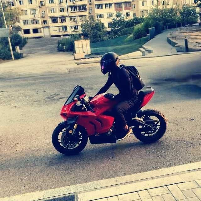 Мотоцикл под оригинал Дугати панигале, мотоцикл на ходу