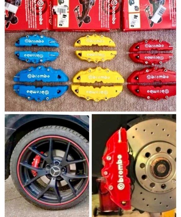 Capace etrieri decorative Spate + față 4 buc Capace etrieri brembo decorative universale
