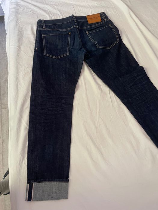Blugi DSQUARED2 Japanese Selvedge Denim Jeans –  48 – Noi