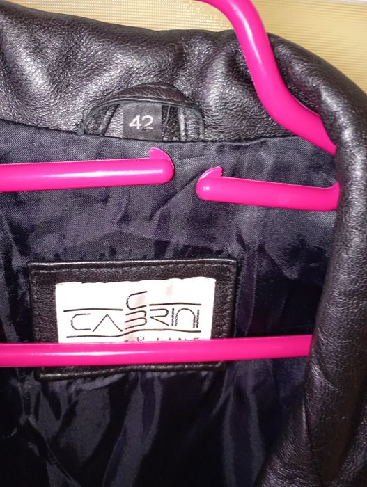 Haina dama din piele naturala