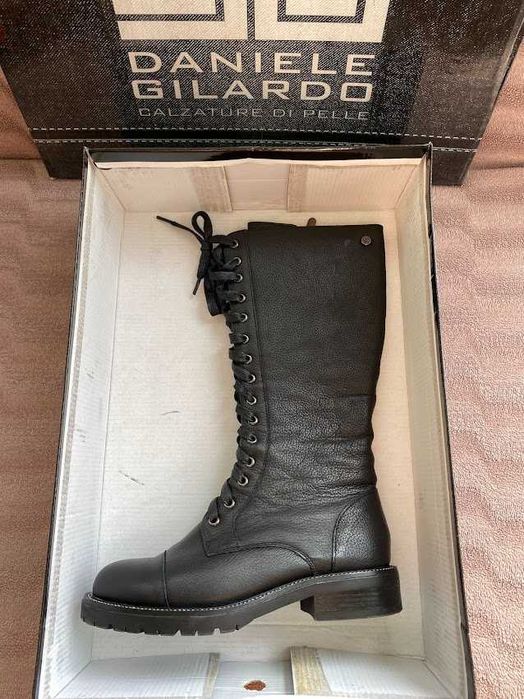 Ботуши от естествена кожа DANIELE GILARDO - 37 номер