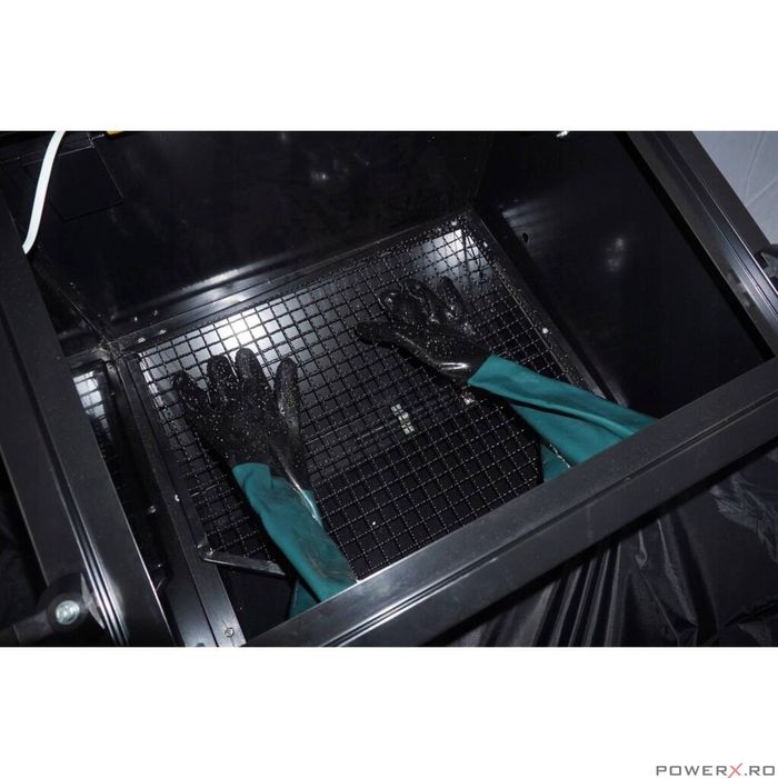 Cabina de sablat, curatat piese, 90 L, electrica, Verke