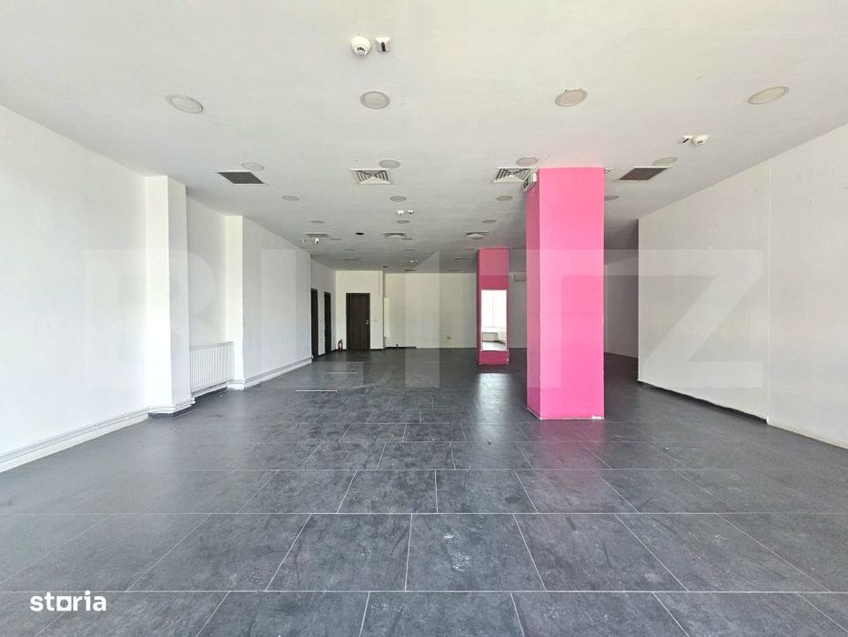 Spatiu comercial, 116.30 mp, open space, zona Semicentral