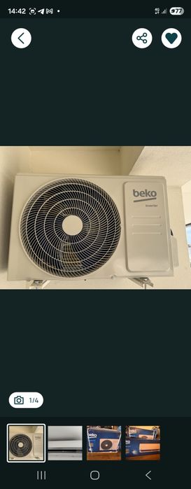 Aer conditionat beko doat Unitate exterioara beko functionala