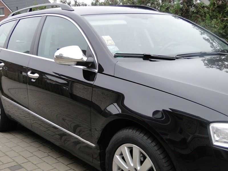 Eleron portbagaj VW Passat B6 2005-2010 sedan ,plastic, negru lucios