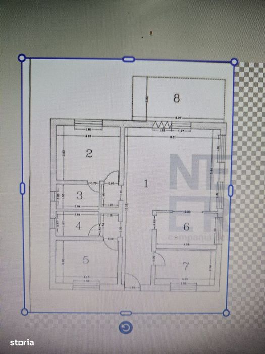 Casa nouă cu 4 camere, 380mp teren, lac