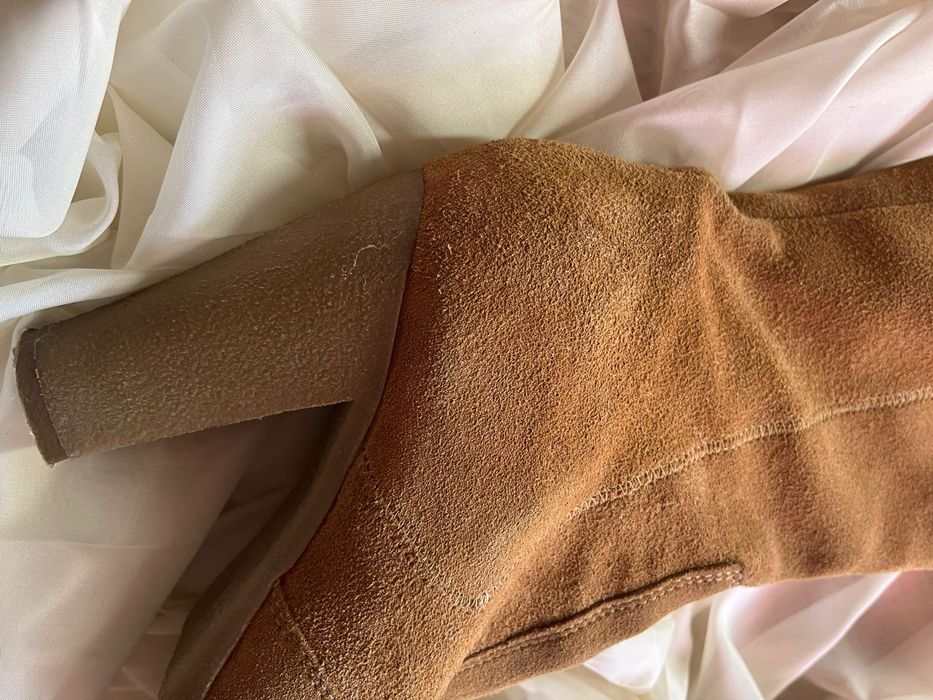 Cizme dama, lungi cu toc gros