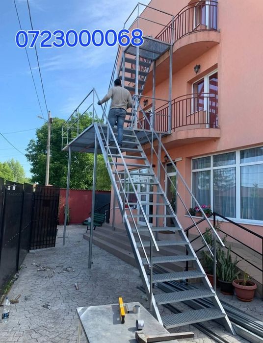 Vând scări zincate la oferirea clientului ne deplasăm ori unde in țara